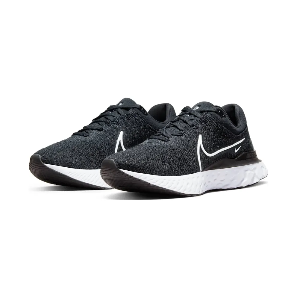 Nike React Infinity Run Flyknit 3 Road Running Black (DD3024-001)