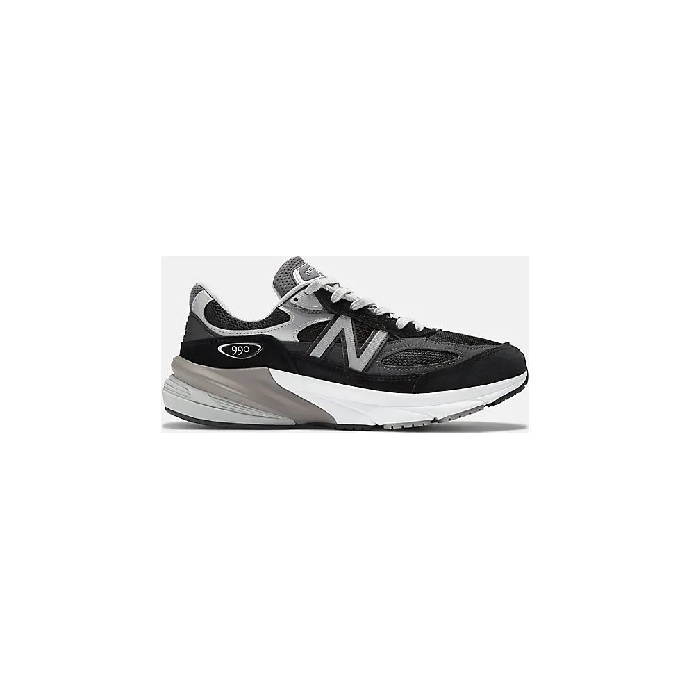 New Balance M990 BK6 Made in USA Black / White (M990BK6)