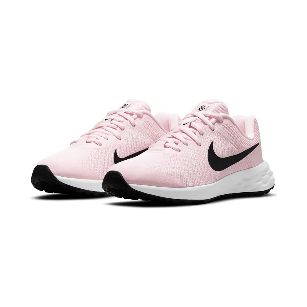 Nike Revolution 6 Older Kids’ Road Running Pink 50% Sustainable Materials (DD1096-608)
