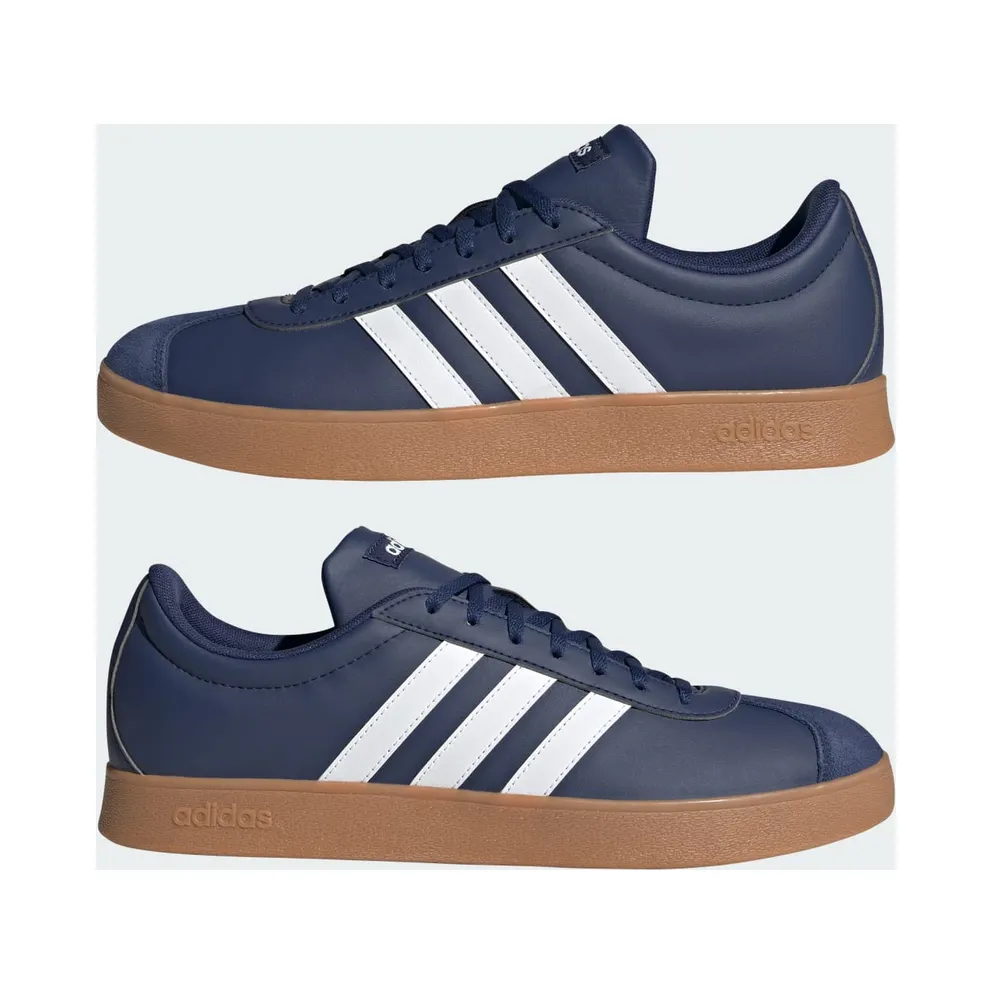 Adidas VL Court Base Dark Blue / Cloud White / Gum (JR2212)