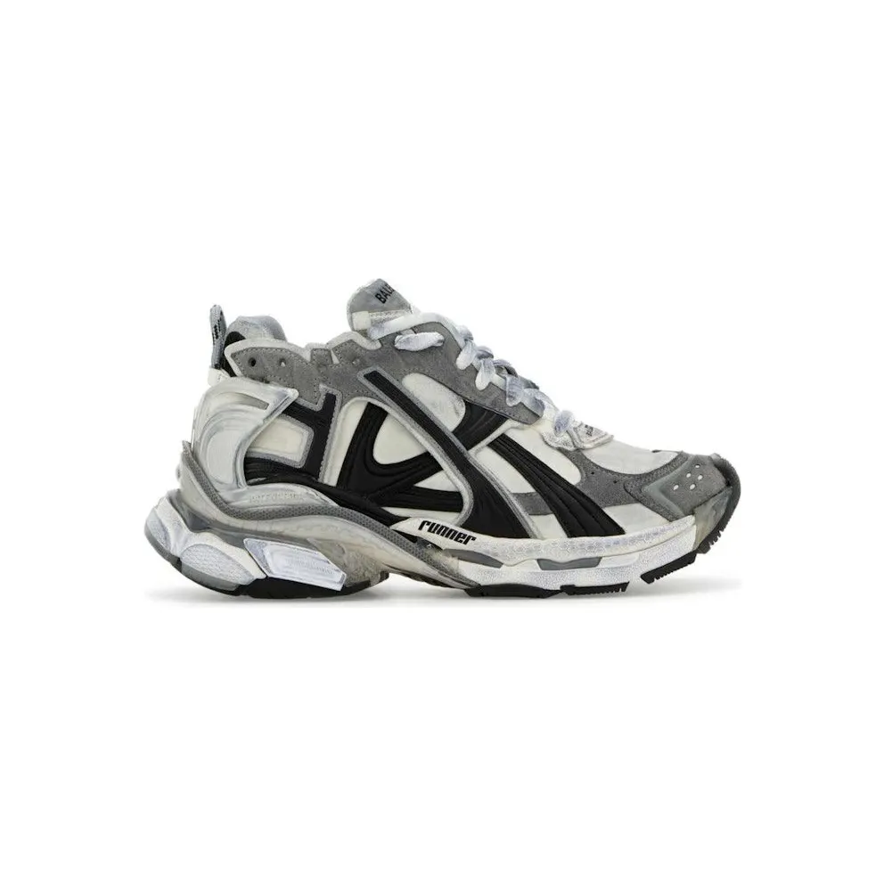 Balenciaga Runner Grey White (772767-W3RNY-9012)