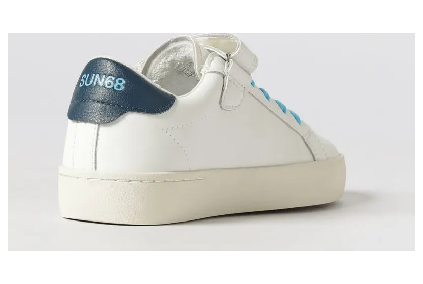 Sun68 Leather Sneakers White (Z363380107) (2)