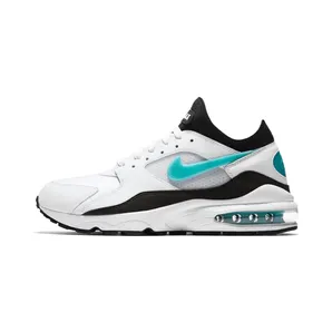 Nike Air Max 93 OG Dusty Cactus (2018) “White / Black / Sport Turquoise” (306551-107)