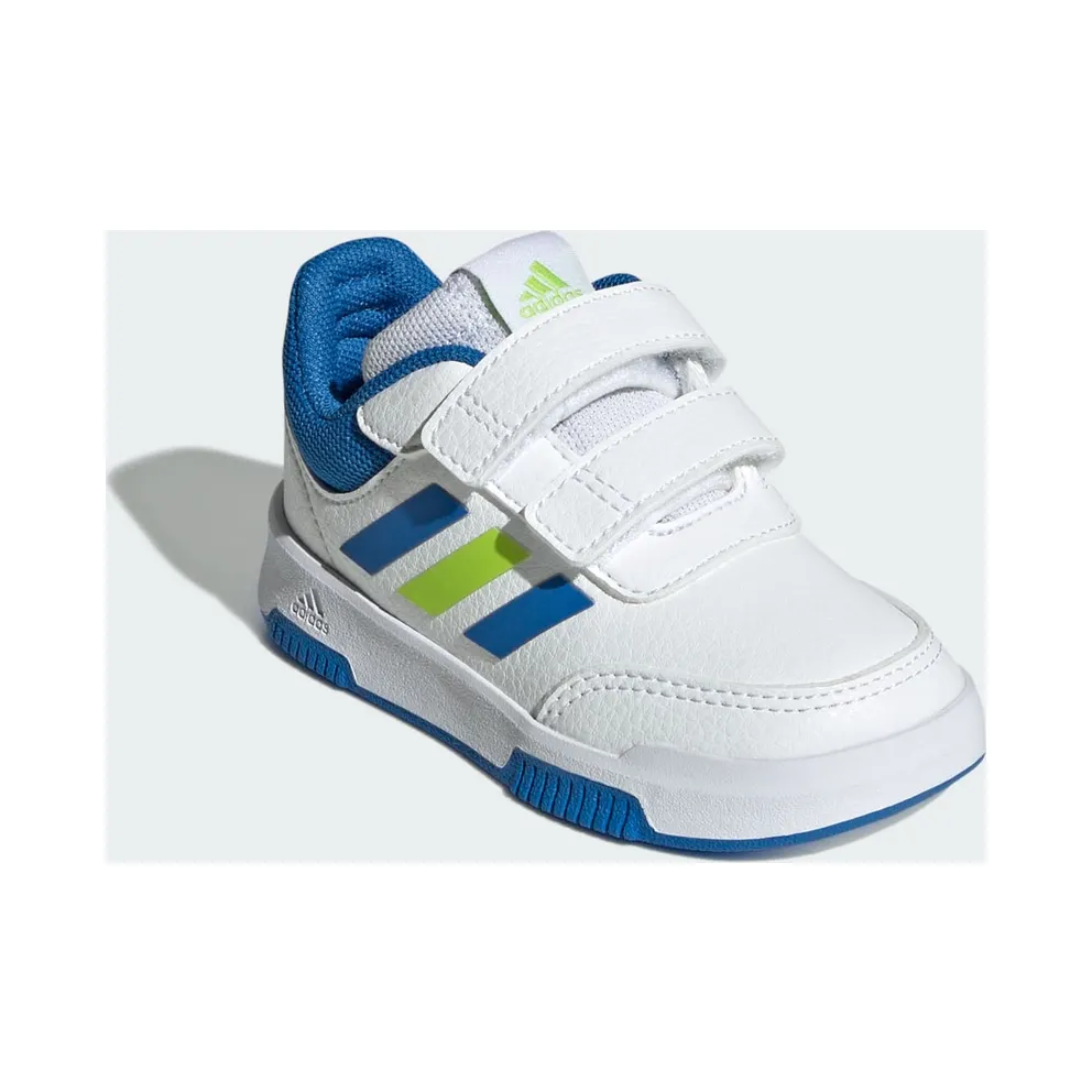 Adidas Tensaur with Velcro Cloud White / Bright Royal / Solar Slime (JH9527)