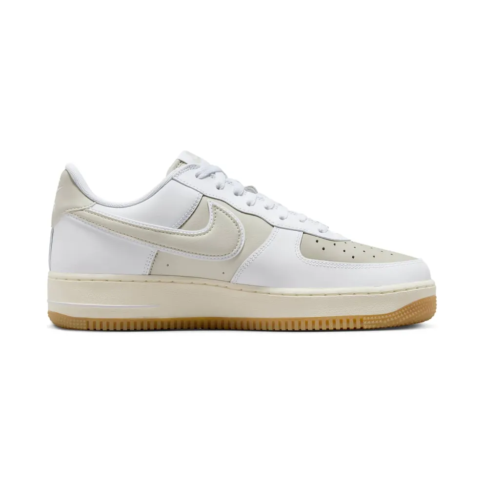 Nike Air Force 1 Low ’07 White Sail Light Silver Gum (FQ8201-100)