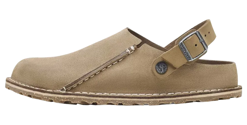 Birkenstock Lutry Premium Suede “Gray Taupe” (1025293)