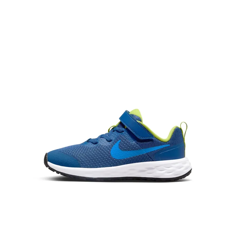Nike Revolution 6 Younger Kids’ Blue 50% Sustainable Materials (DD1095-401)