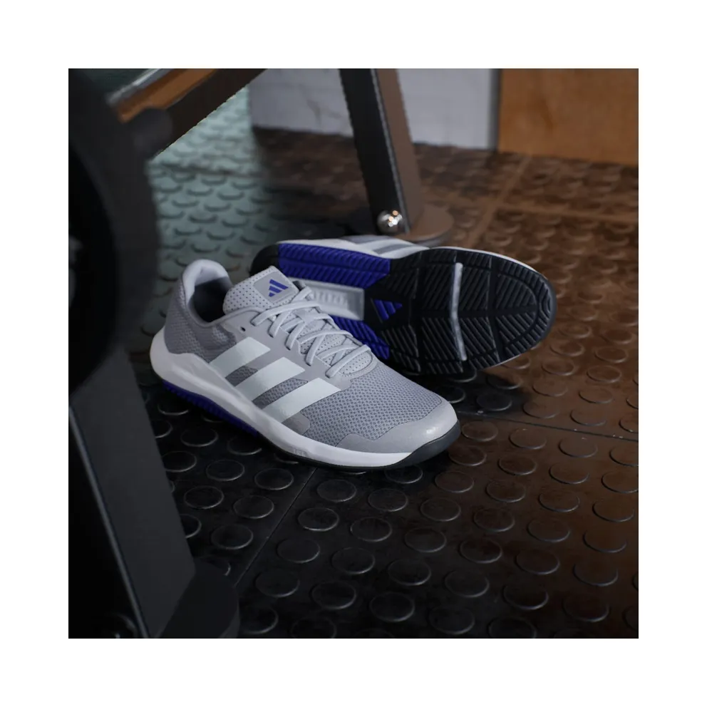 Adidas Dropset Base Training Shoes Halo Silver / Cloud White / Pure Purple (KJ9169)