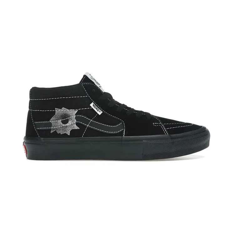 Vans Skate Grosso Mid Supreme x Nate Lowman Black (VN0A5KS1BLK)