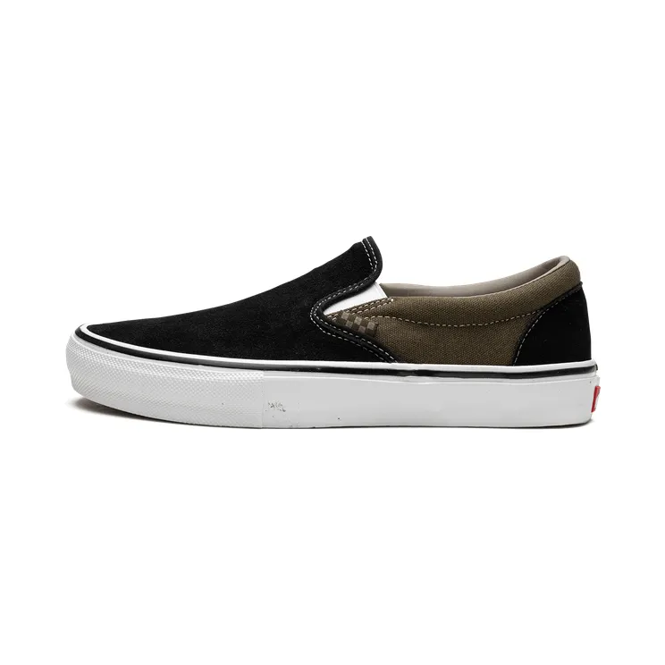 Vans Skate Slip-On “Black / Olive” (VN0A5FCAB1V)