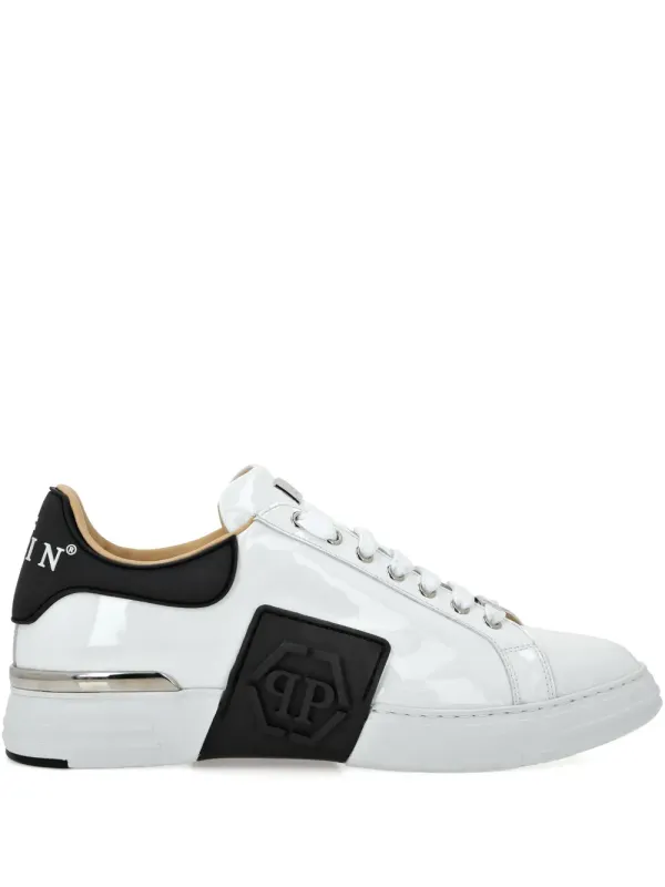Philipp Plein Hexagon low-top sneakers – White (SAESUSC0667PLE010N)
