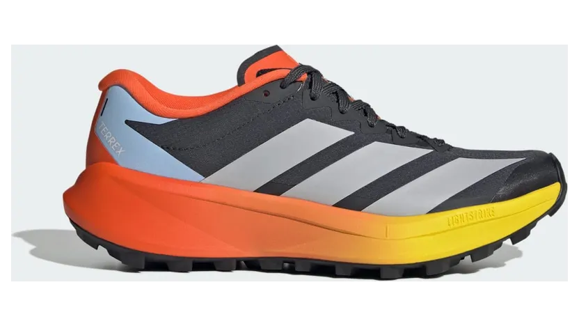 Adidas Terrex Agravic 4 Trailrunningschoenen Carbon / Grey Two / Semi Impact Orange (KK1139)
