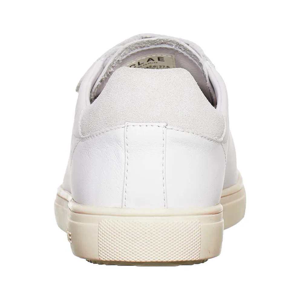 Clae Bradley V White Milled Leather (CL19CBV02-WML)