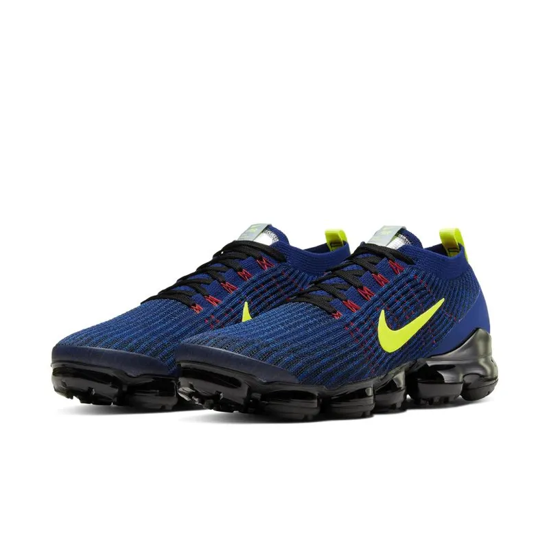 Nike  Air VaporMax Flyknit 3 Deep Royal Volt Deep Royal Blue/Blackened Blue-Black-Lemon Venom (AJ6900-402)