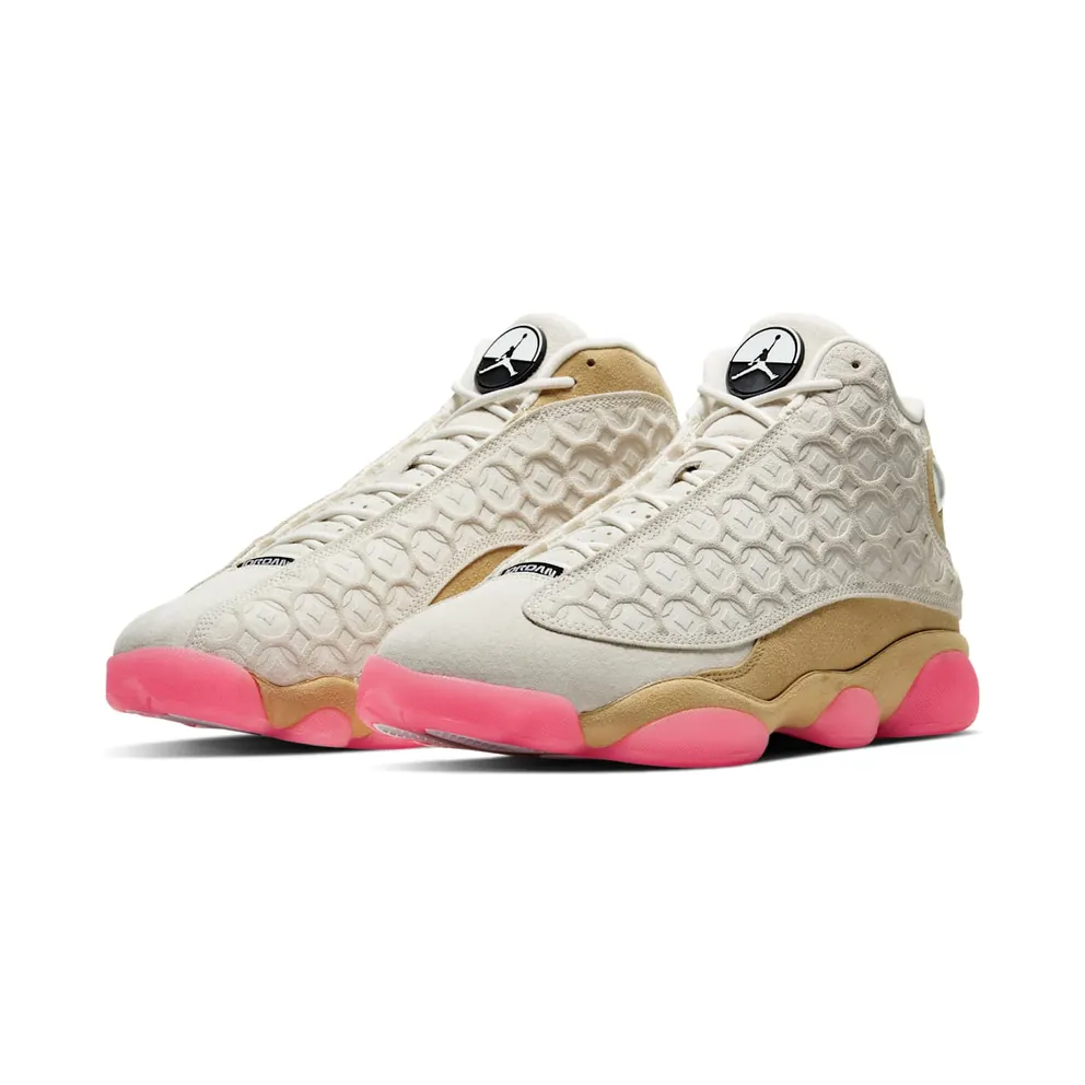 Jordan 13 Retro Chinese New Year (2020) Pale Ivory/Black-Digital Pink-Club Gold (CW4409-100)