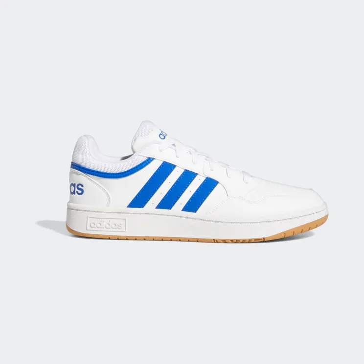 adidas Hoops 3.0 Low Classic Vintage “Cloud White / Royal Blue / Gum” (GY5435)