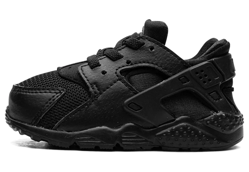 Nike Air Huarache Run Triple Black (TD)