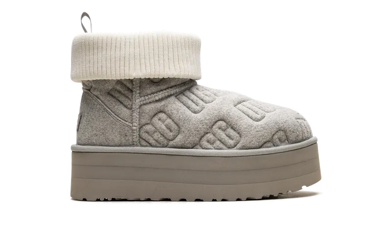 Ugg Classic Mini Platform Felted “Grey” (1144047-GREY)