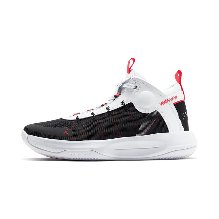 Jordan Jumpman 2020 “White / Black / Red Orbit / Metallic Silver” (BQ3449-100)