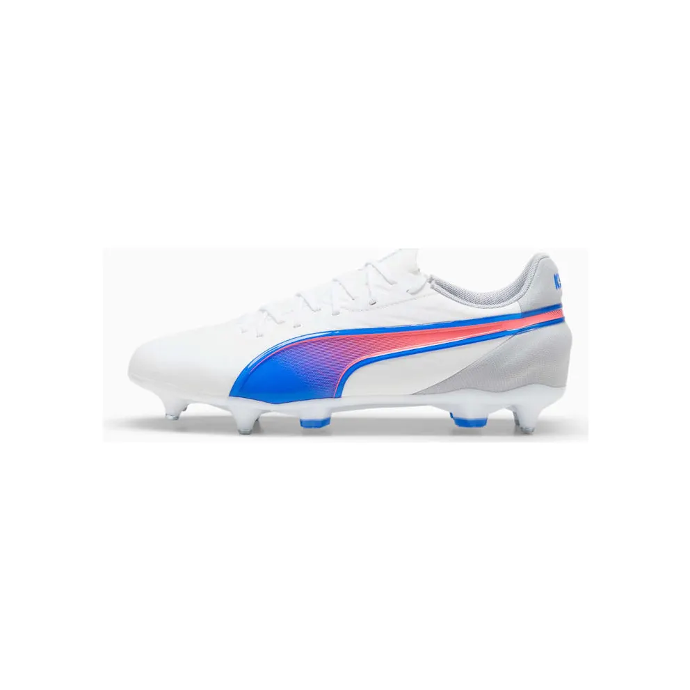 Puma King Match MxSG White Bluemazing Flat Light Grey Sunset Glow (107875-02)