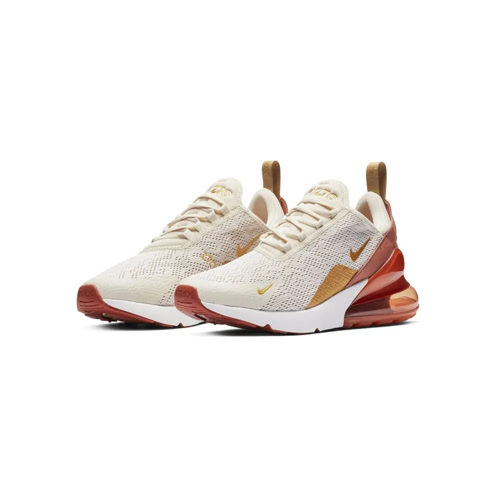 Nike Air Max 270 Light Cream Terra Blush (W) Light Cream/Terra Blush-Dusty Peach-Metallic Gold (AH6789-203)