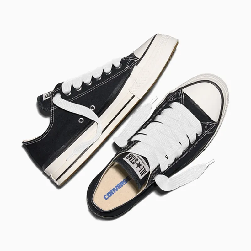 Converse Chuck Taylor All Star Throwback Low Black Vintage White (A19080C)