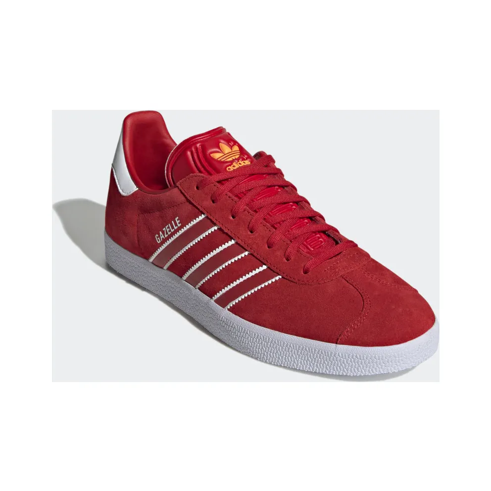 Adidas Gazelle Cloud White / Team Power Red / Team Colleg Gold (GX9880)