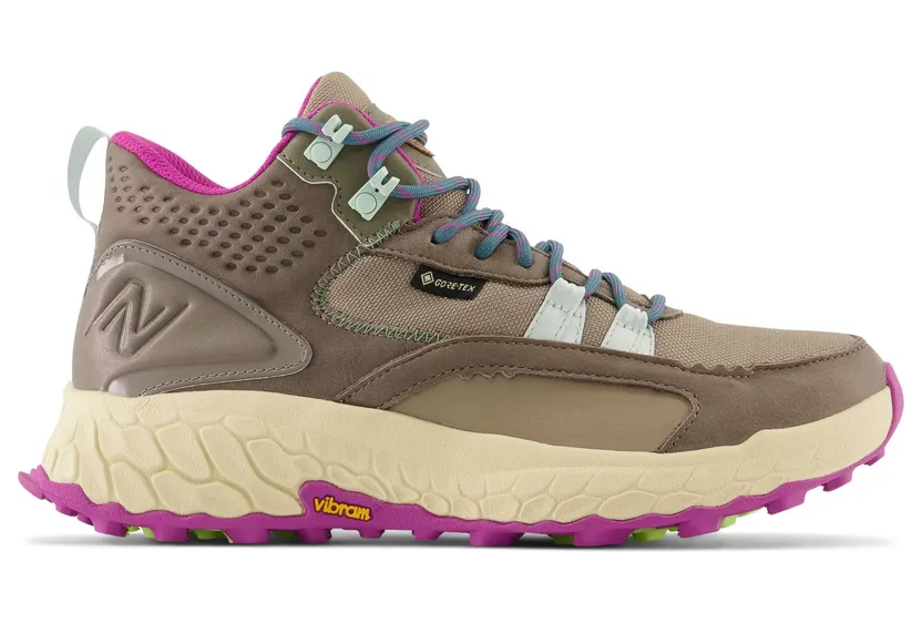 New Balance Fresh Foam X Hierro Mid GTX Grau/Braun/Grün (WTHIMCLE)