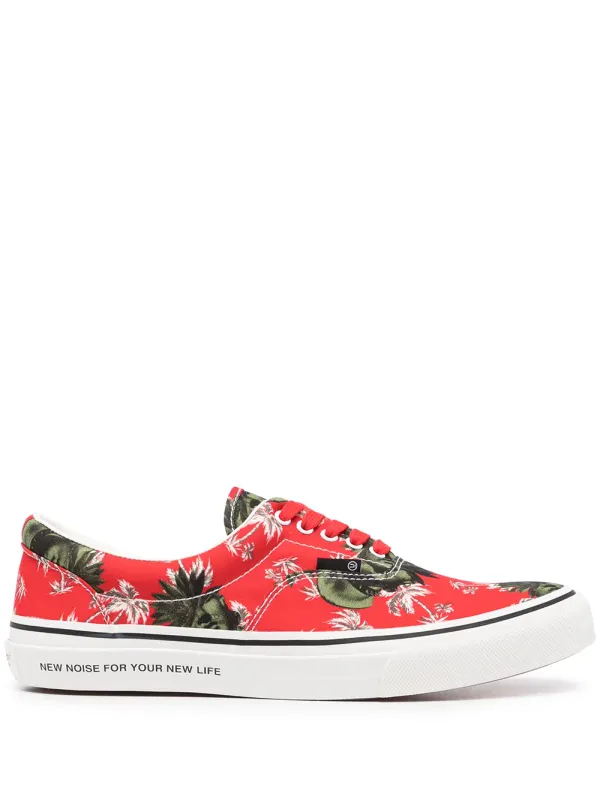 Undercover with palmboomprint – Red (UC1A4F021)