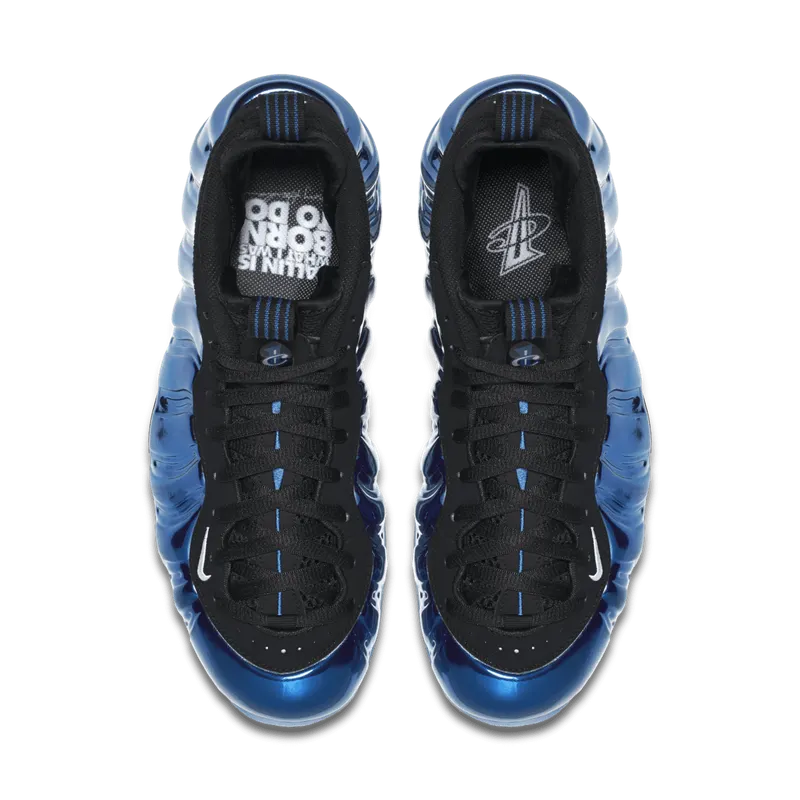 Nike Air Foamposite One Blue Mirror Metallic Silver/Black-Dark Neon Royal-White (575420-008)