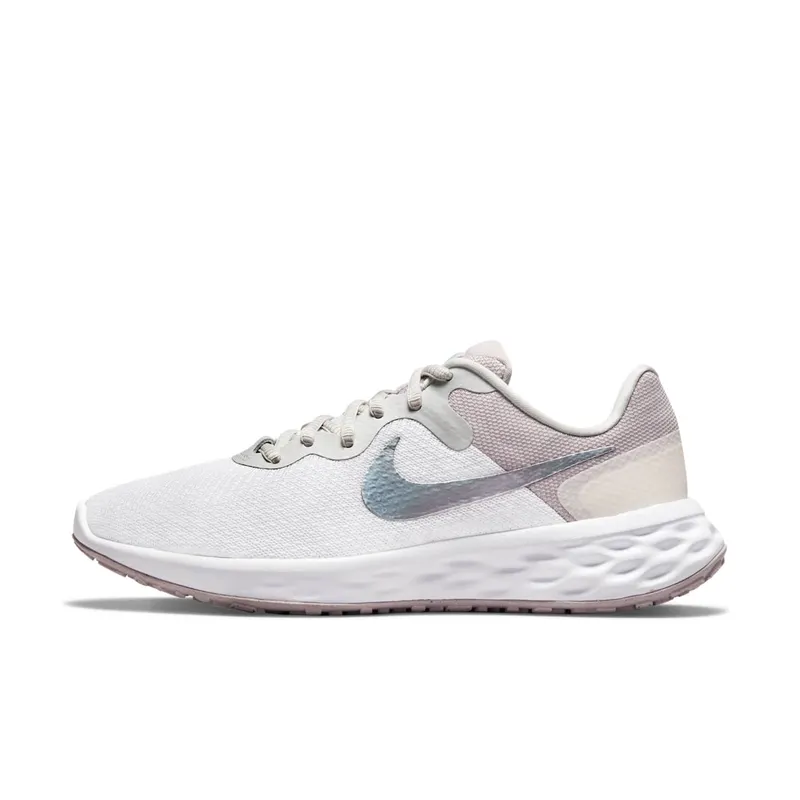 Nike Revolution 6 Next Nature Premium Road Running White 50% Sustainable Materials (DC9007-111)