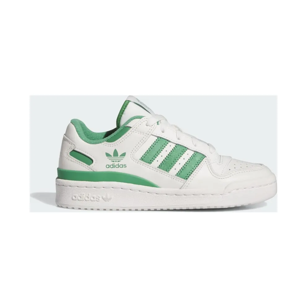 adidas Forum Low CL Kids Schuh Cloud White / Preloved Green / Preloved Green (ID8722)