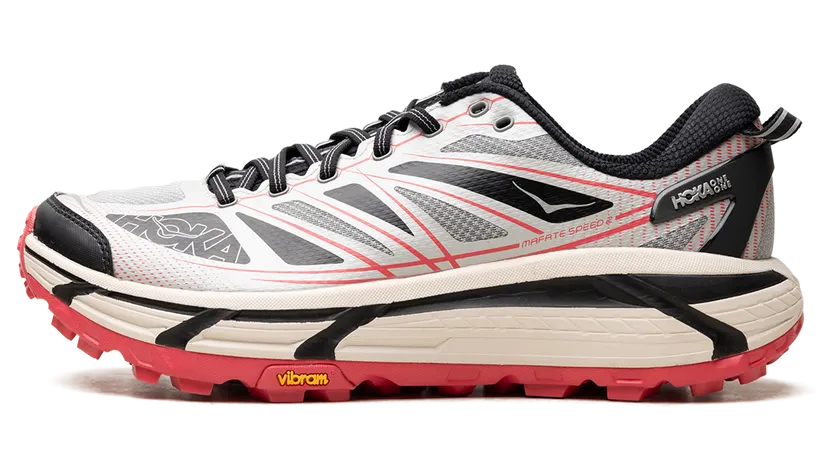 Hoka MAFATE SPEED 2 “GALACTIC GREY / RUBY RED” (1126851-GTCG)