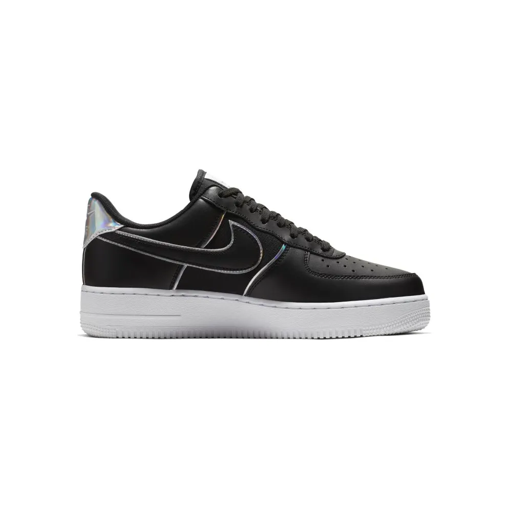 Nike Air Force 1 Low Black Iridescent Outline Black/Black-Black (AT6147-001)