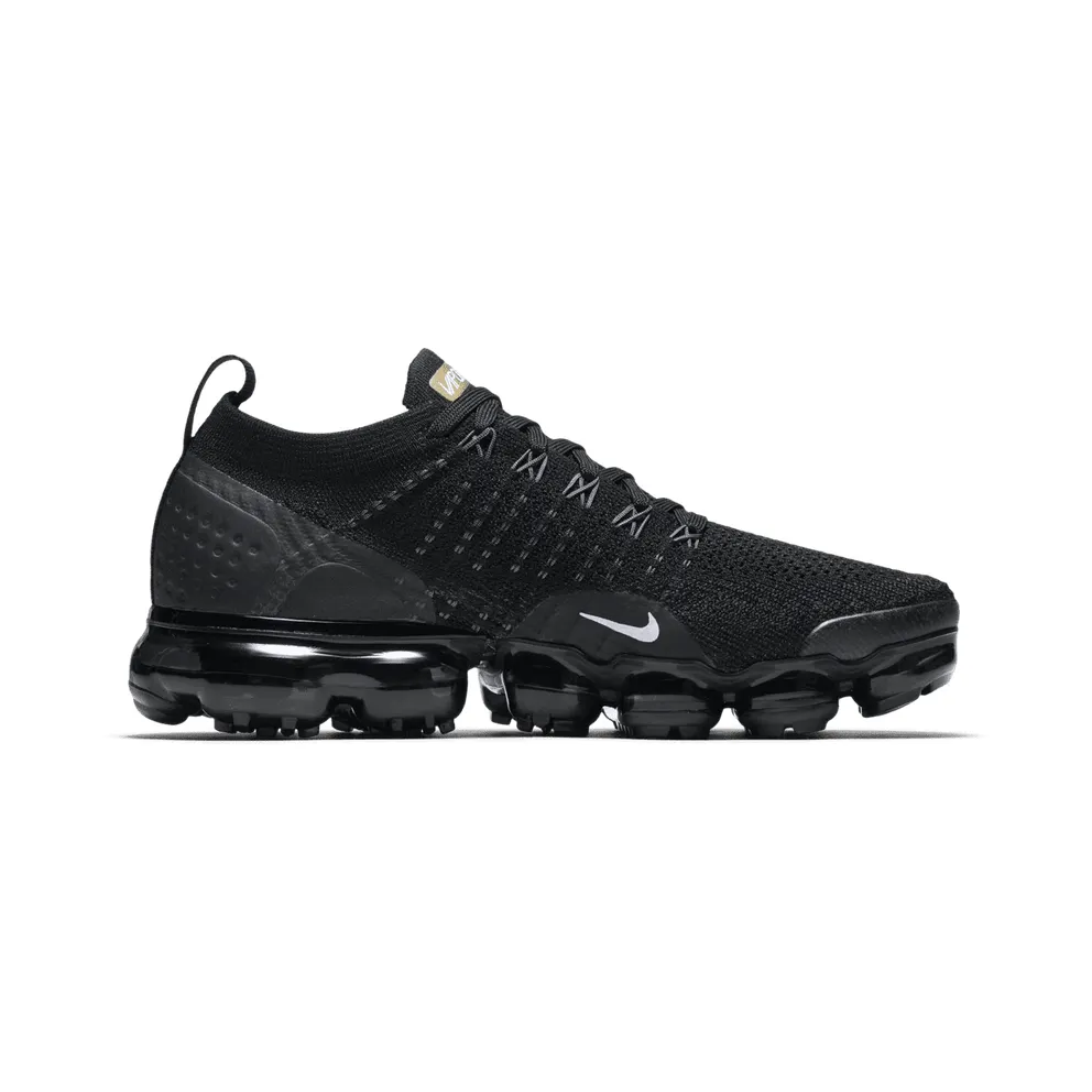 Nike Air VaporMax 2 Black Metallic Gold (W) Black/Metallic Platinum/Vast Grey (942843-012)