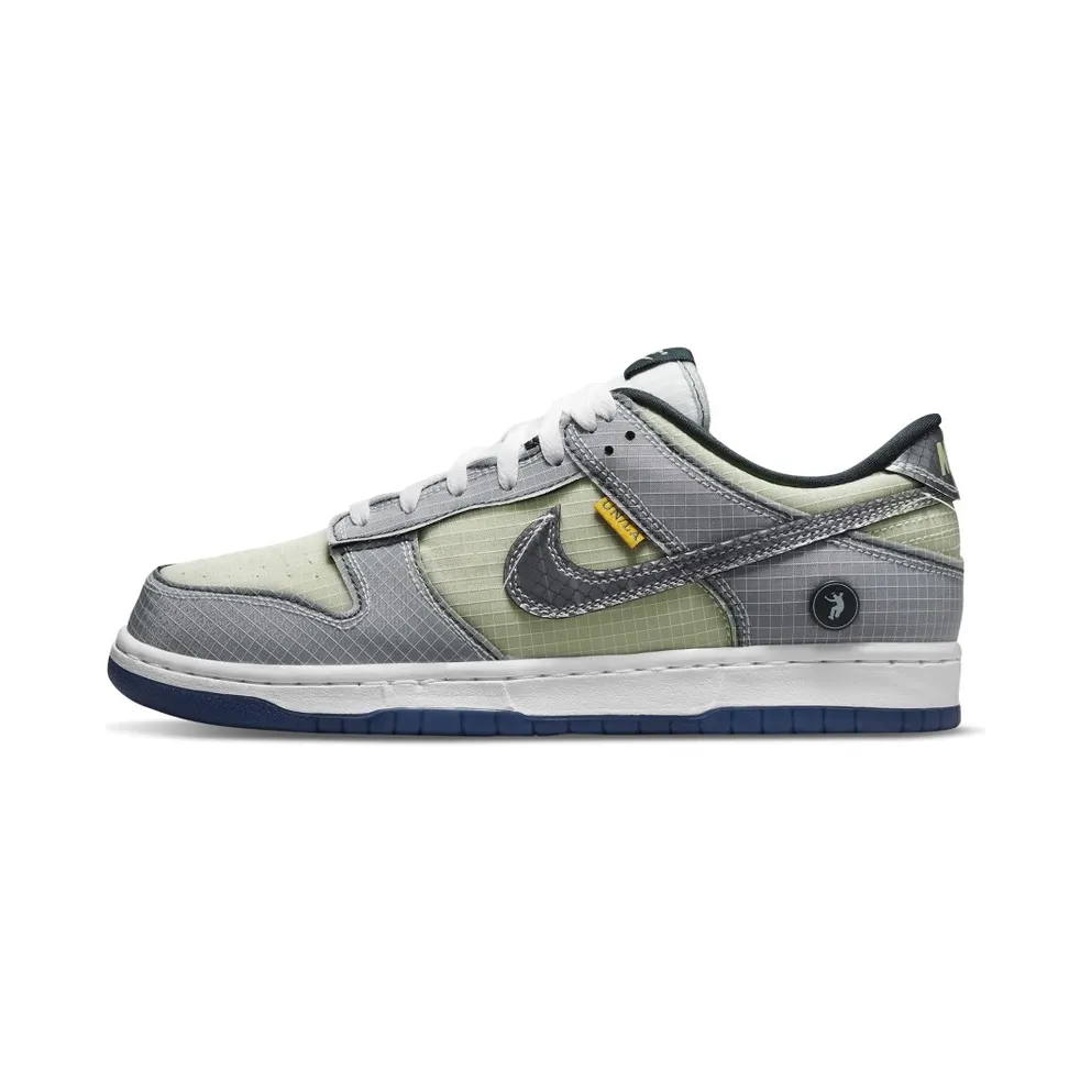 Nike x Union Dunk Low Pistachio – “Gray / Pale Green / Navy” (DJ9649-401)