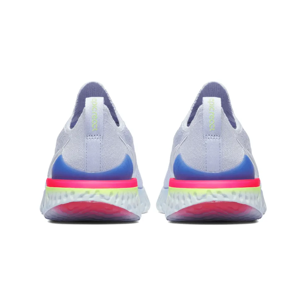Nike Epic React Flyknit 2 Hydrogen Blue Sapphire Hyper Pink Hydrogen Blue/Hydrogen Blue-Sapphire-Lime Blast-Hyper Pink-Blue Tint (BQ8928-453)
