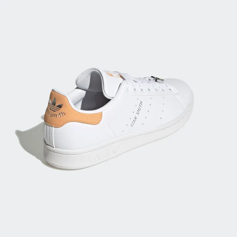 Adidas Stan Smith Cloud White / Acid Orange / Silver Metallic (GW4241)