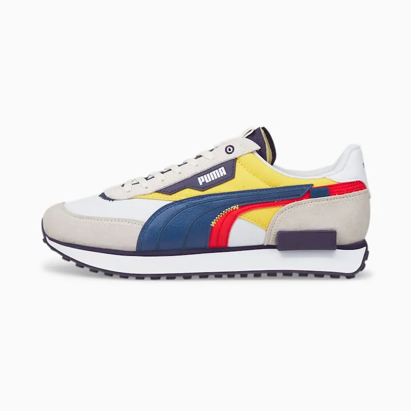 PUMA Future Rider Displaced White/Sailing Blue (383148-05)