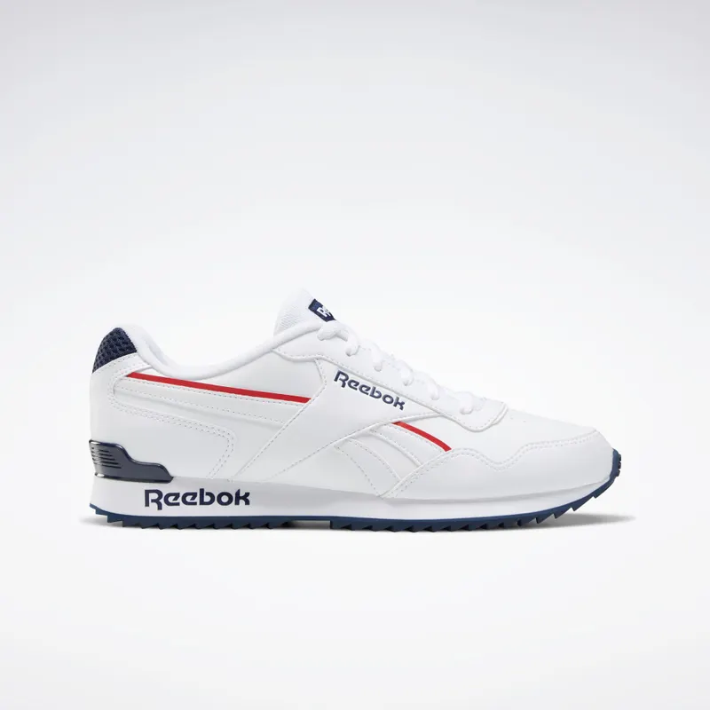 Reebok Royal Glide Ripple Clip White / Collegiate Navy / Vector Red