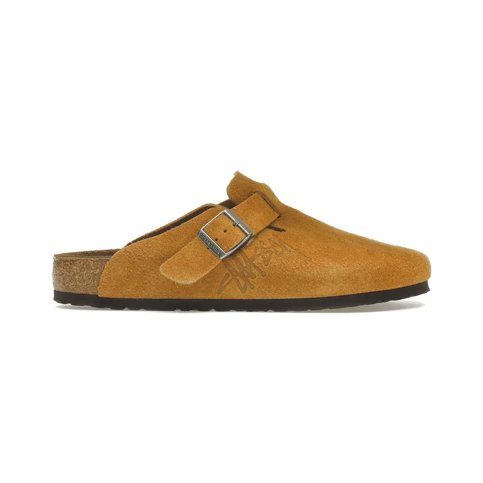 Birkenstock Boston Clog Stussy Caramel (2021) (1022972)