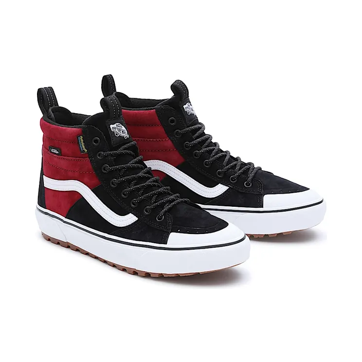Vans Sk8-Hi MTE-2 HydroGuard Black Red Gum (VN0007NK458)