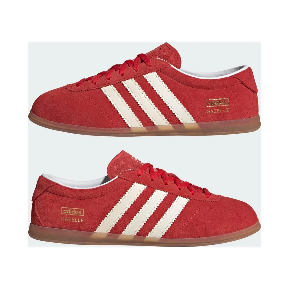 Adidas Gazelle Lo Pro Better Scarlet / Cloud White / Gum (JR5744)