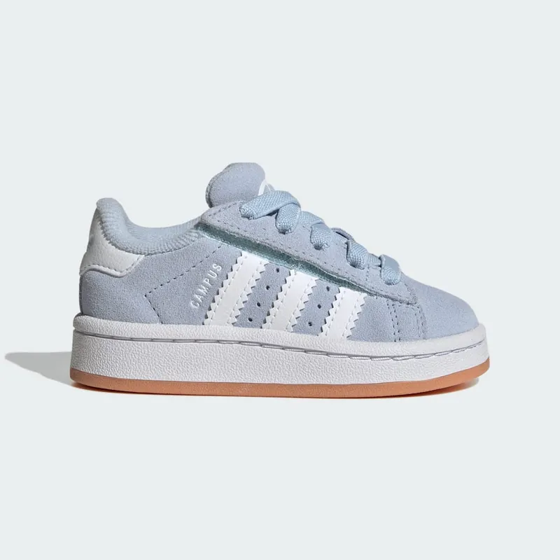 Adidas Campus 00s Comfort Closure with Elastische Veters Crystal Sky / Cloud White / Gum (JQ2001)