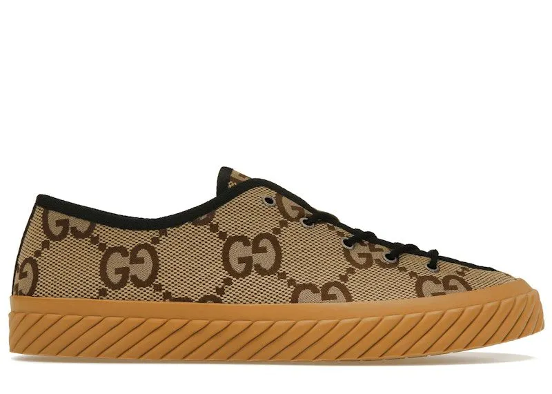 Gucci Maxi GG Low Top Beige Ebony (_703031 UKOH0 2590)