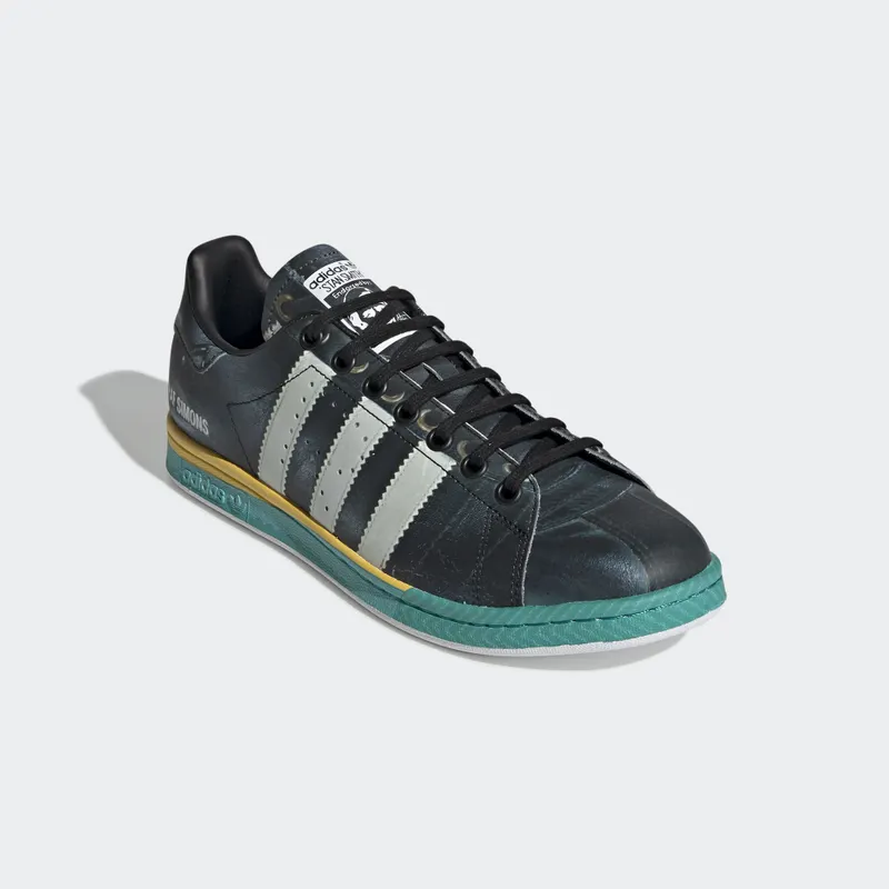 adidas Samba Stan Smith Raf Simons Black White Bright Blue Core Black/Cloud White/Bright Blue (EE7954)