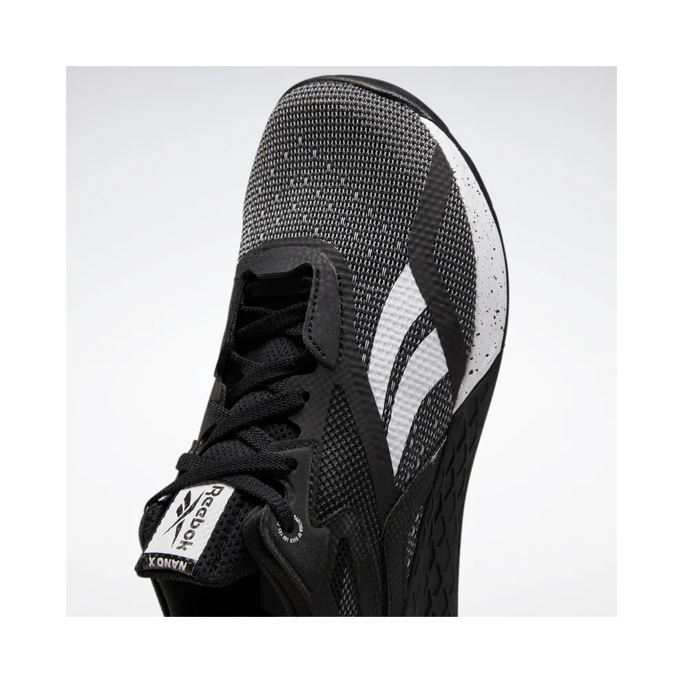 Reebok Nano X Shoes Black / White / Glass Blue