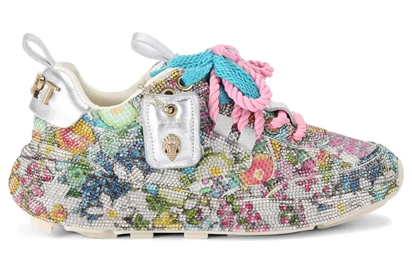 Kurt Geiger London Kurt Runner mit Pailletten “White” (56134)