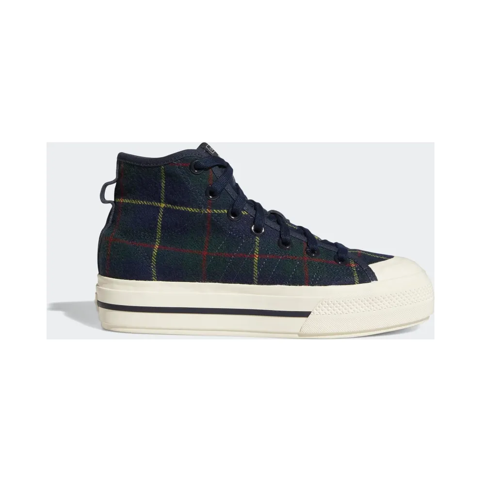 adidas Nizza RF Platform Mid Schuh Navy Blue / White / Cream White (H02707)