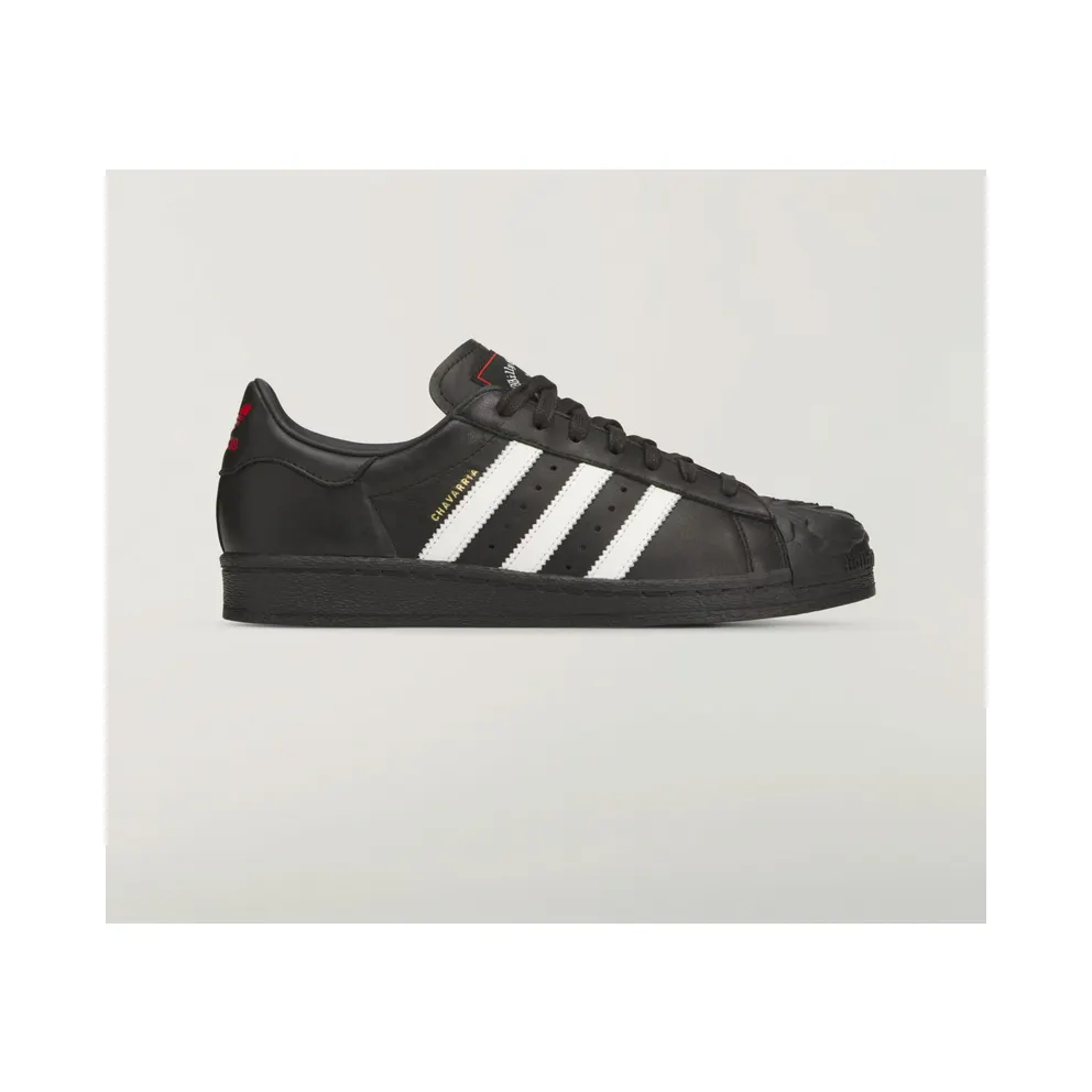 Adidas Superstar “Willy Chavarria Rose Black White Red” (KI5156)